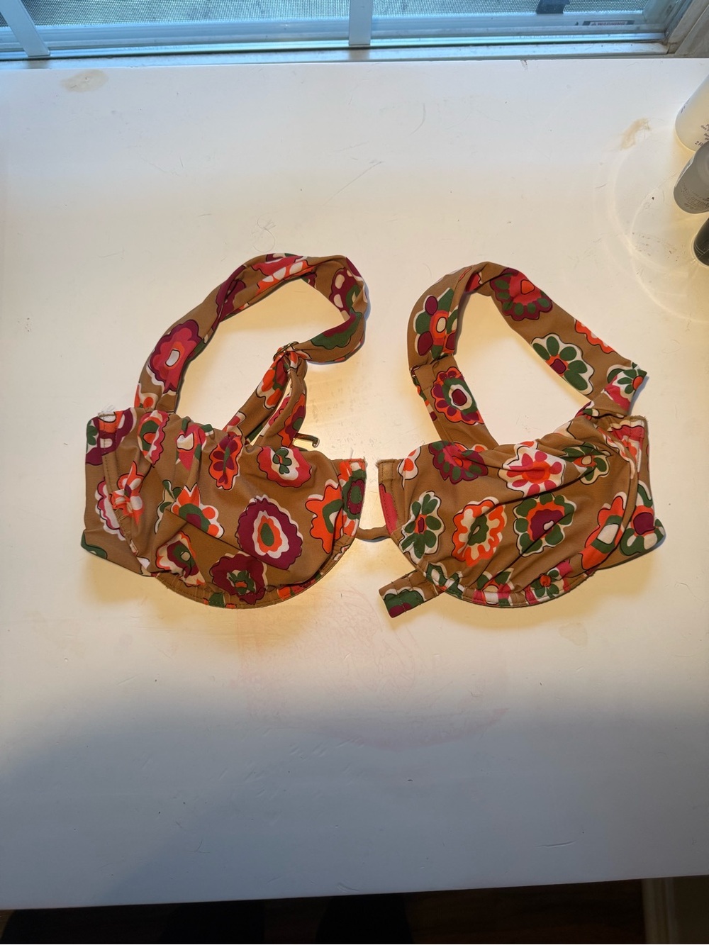 Montce Mazzy Floral Petal Bikini Top